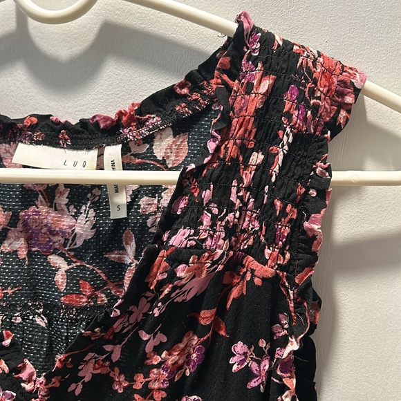 Stitchfix LUQ Presley Ruffled Button Down Top - Picture 5 of 7